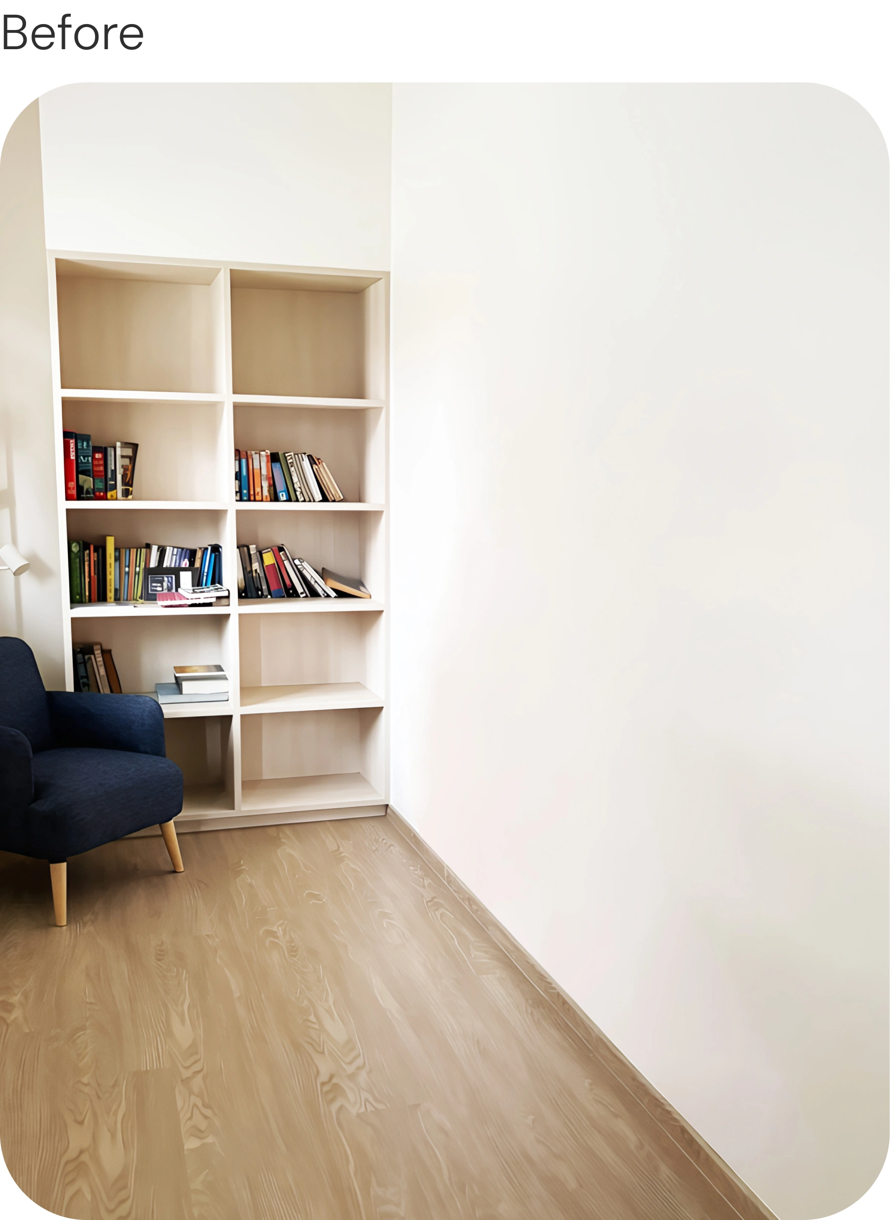 Reading Room Before Wall Decal Customized Installation